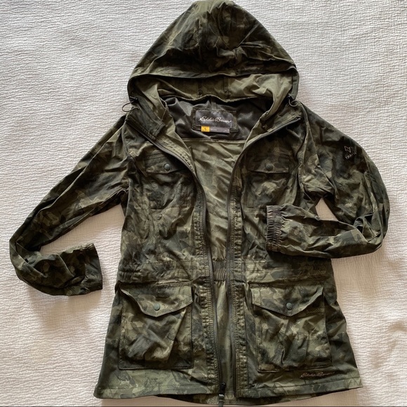 eddie bauer camo jacket